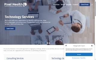 Pixel Health website