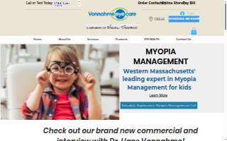 Vonnahme Eye Care website