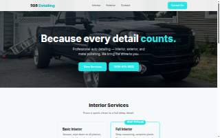 508.Detailing website