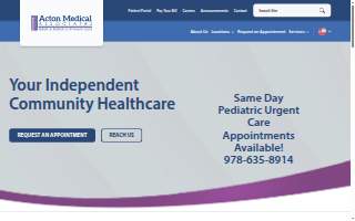 Acton Medical Associates Acton website