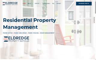 Eldredge Property Services website