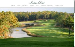 Indian Pond Country Club website