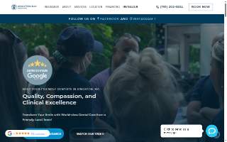 Kingston Bay Dentistry website