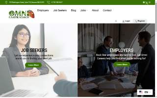 Omni Career Search of Kingston website