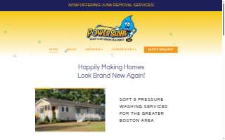 PowerShine Roof & Exterior Cleaning LLC of Kingston website