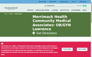 Community Medical Associates: OB/GYN website
