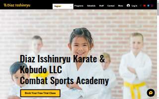 Diaz Isshinryu Karate & Kobudo LLC website