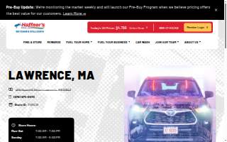 Haffner's Car Wash website