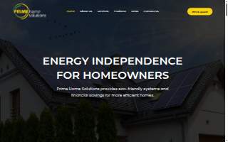 Prime Home Solutions Services INC website