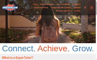 SuperTutors of Lawrence website