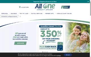 All One Credit Union of Leominster website