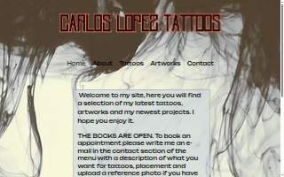 Carlos Lopez Tattoos website