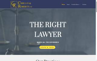 Cirillo&Roberts, P.C. website
