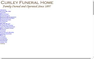 Curley Marchand Funeral Home website