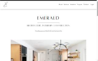 Emerald Design Build website