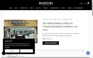 Hannoush Jewelers website