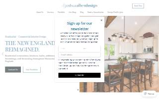 Joshua Allen Design website