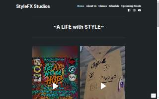 StyleFX Studios of Fitchburg website
