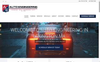 Auto Engineering website