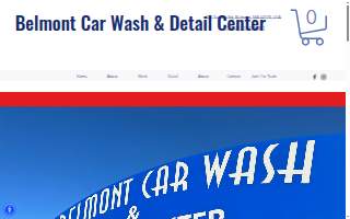 Belmont Car Wash & Detailing website