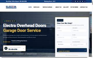 Electra Overhead Doors website