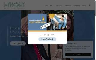 InANutshell Consulting website