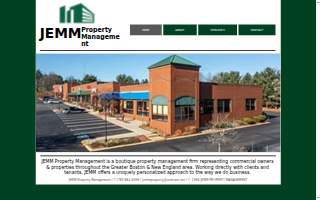 Jemm Property Management website