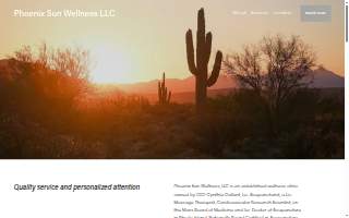Phoenix Sun Wellness LLC website