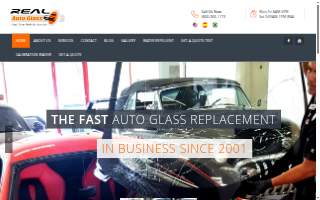 Real Auto Glass LLC of Lexington website