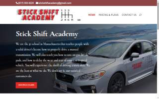 Stick Shift Academy of Lexington website