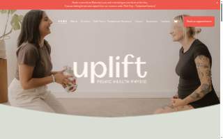 Uplift Physio website