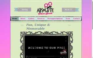 Absolute Photo Booth of Longmeadow website