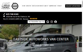 Eastside Auto Works website