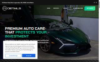 EM Details website