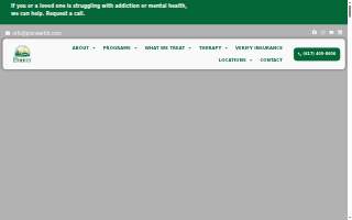 Pioneer Behavioral Health website