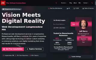 The Virtual Connection website
