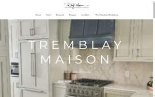 Tremblay Maison website