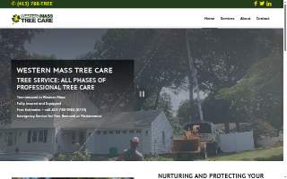 Western Mass Tree Care of Longmeadow website