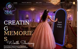 Chichi's Party Rental website