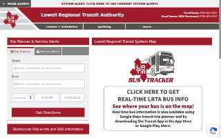 LRTA Road Runner ADA Paratransit website