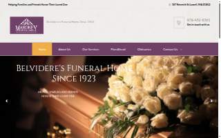 Mahoney Funeral Home website