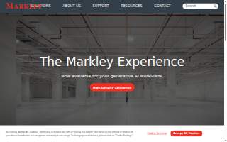 Markley Lowell website