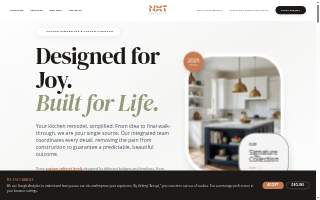 NXT Spaces website