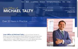 Talty Law website