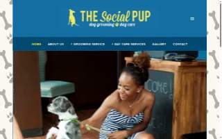 The Social Pup website