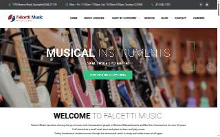 Falcetti Music website