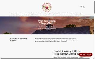 Hardwick Winery of Ludlow website