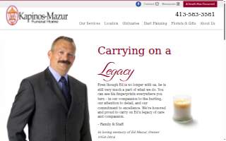 Kapinos-Mazur Funeral Home website