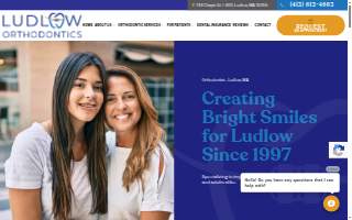 Ludlow Orthodontics website