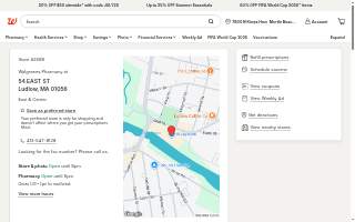 Walgreens of Ludlow website